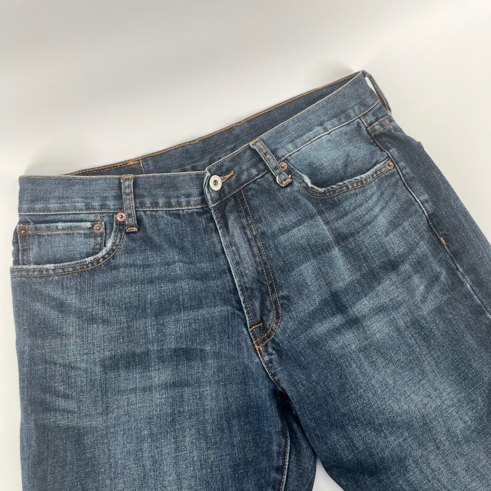 Lucky Brand 221 Original Straight Leg Jeans Mens 32 Dark Wash Denim 7MC1004